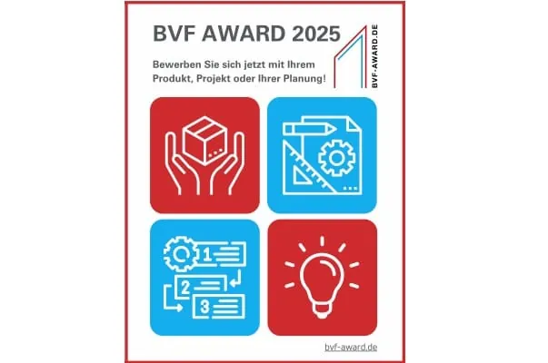 Wer erhält den nächsten BVF Award? Die Bewerbungsphase für Einreichungen ist gestartet.