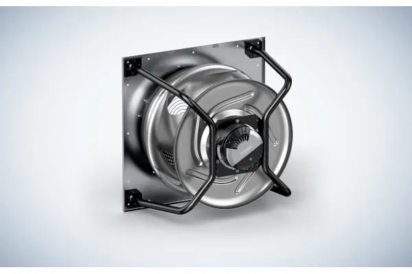 Zu den Ventilatoren f&uuml;r Luft-, Klima-, und Heiztechnik geh&ouml;rt auch der RadiPac Ventilator in Baugr&ouml;&szlig;e 800 mit Metalllaufrad, neuer Motorbaugr&ouml;&szlig;e 214 und Aktiv-PFC.