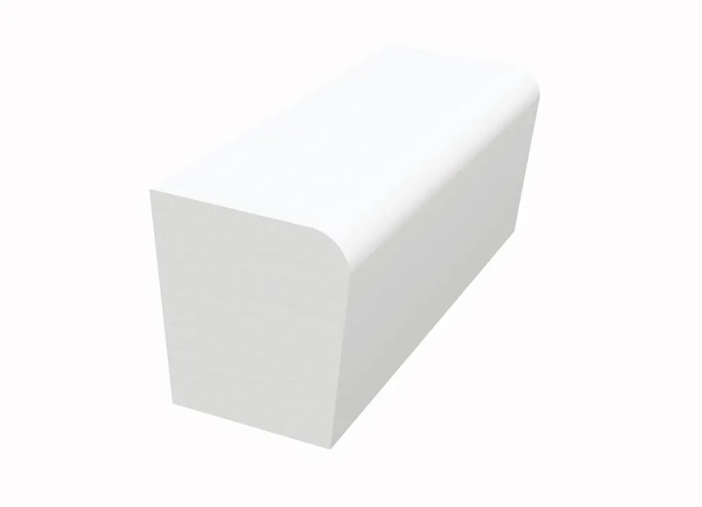 Die neue Wellness-Sitzbank wird als komplettes Formteil aus hochwertigem, formstabilem Polystyrol geliefert und ist sowohl in eckiger als auch in runder Ausführung erhältlich.