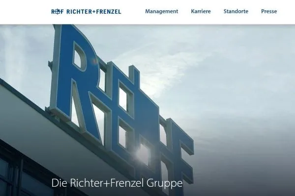 Seit Anfang des Jahres arbeitet der Vertrieb von Richter+Frenzel (R+F) mit einer weiterentwickelten Struktur &ndash; das bew&auml;hrte Konzept der regionalen GmbHs bleibt dabei erhalten.