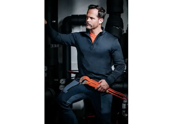 Der „Wärmetauscher“, ein funktioneller Troyer, von Schöffel Pro wird auf der ISH 2025 in Frankfurt erstmals vorgestellt.