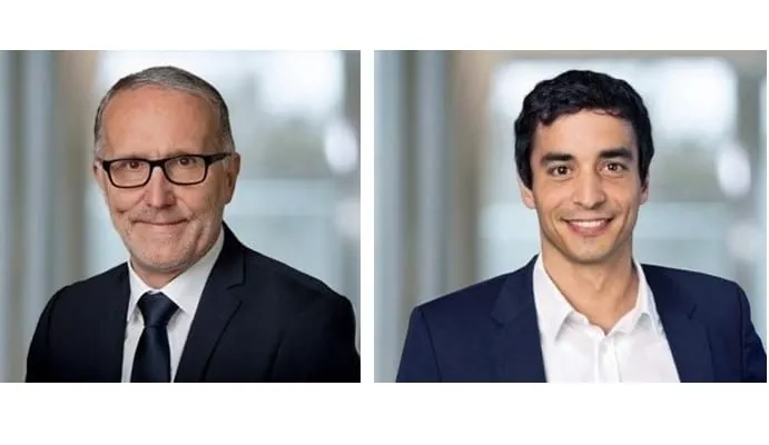 Nach fast 32 Jahren im Dienste der Firma Kermi wird Geschäftsführer und CSO Reiner Habermann das Unternehmen verlassen. Sein Nachfolger ist Tobias Pieper (v. l.).