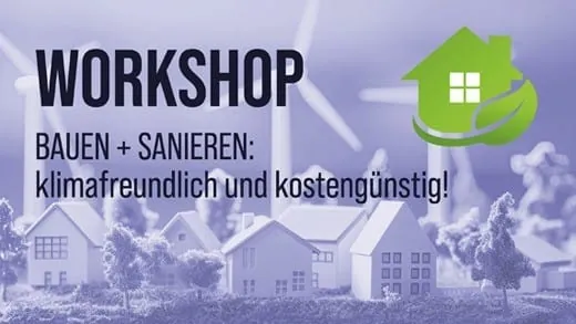 Im Mai finden wieder die Workshops des Lüftungsspezialisten Inventer zusammen mit der Werkgemeinschaft Bauen + Energie sowie Redwell Infrarotheizung statt.