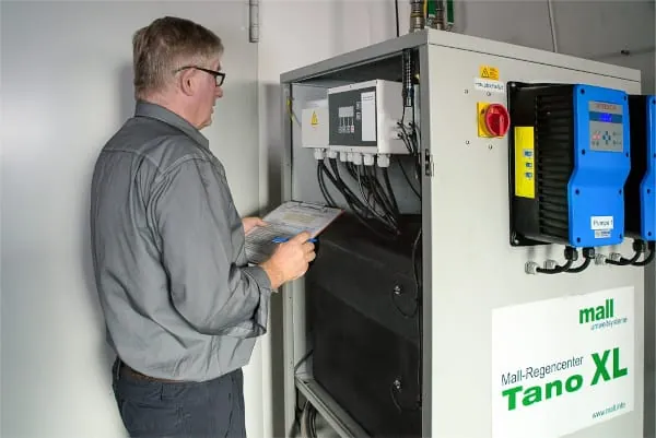 Nach der Inbetriebnahme durch den Hersteller steht dem Betreiber mit dem Regencenter f&uuml;r Wohn- und Verwaltungsgeb&auml;ude eine betriebssichere Anlage zur Verf&uuml;gung. 