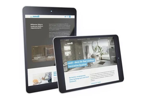 Multimediale Elemente, nach Kategorien ausw&auml;hlbare News und Events, FAQ zu spezifischen Produktgruppen sowie eine Datenbank mit Referenzprojekten unterst&uuml;tzen die verschiedenen Zielgruppen bei ihren Projekten. Auch der bew&auml;hrte &bdquo;Duschkonfigurator&ldquo; ist auf der neuen Website weiterhin zu finden.