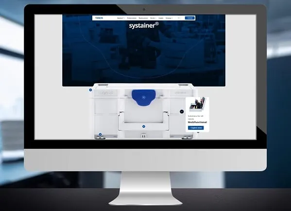 Tanos präsentiert seine neu designte Website, die besonders für die Zielgruppe der B2B-Kunden zugeschnitten ist.