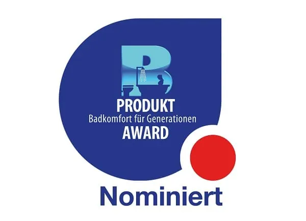 Das Nominierungslabel des Product Awards.