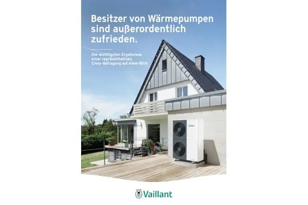 Civey hat f&uuml;r Vaillant vom 6.12.2024 bis 13.1.2025 rund 1.500 Immobilienbesitzer, die sich innerhalb der vergangenen f&uuml;nf Jahre eine W&auml;rmepumpe gekauft haben, online befragt.