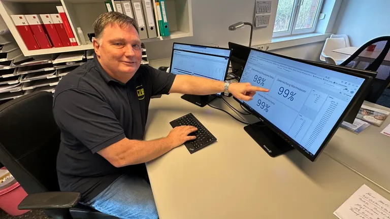 Peter Klimmek von der Ahrensburger Zentralheizungsbau GmbH aus Ahrensburg.