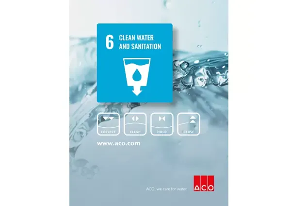 Im Rahmen des &bdquo;World Engineering Day for Sustainable Development (WED) 2025&ldquo; agiert ACO als Botschafter f&uuml;r Sauberes Wasser und Sanit&auml;rversorgung.