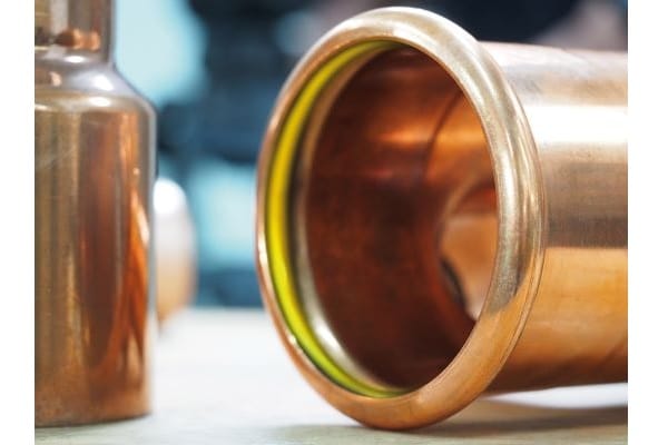 Sanha-Press Gas-Rohr aus Kupfer