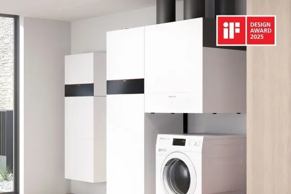 Viessmann ist stolz darauf, für sein zentrales Wohnungslüftungssystem Vitoair CT ebenfalls mit dem begehrten Design-Award ausgezeichnet worden zu sein.