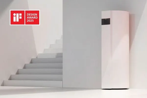 Die Warmwasser-Wärmepumpe Vitocal 262-A/060-A von Viessmann Climate Solutions wurde mit dem iF Design Award 2025 für ihr herausragendes Design ausgezeichnet.