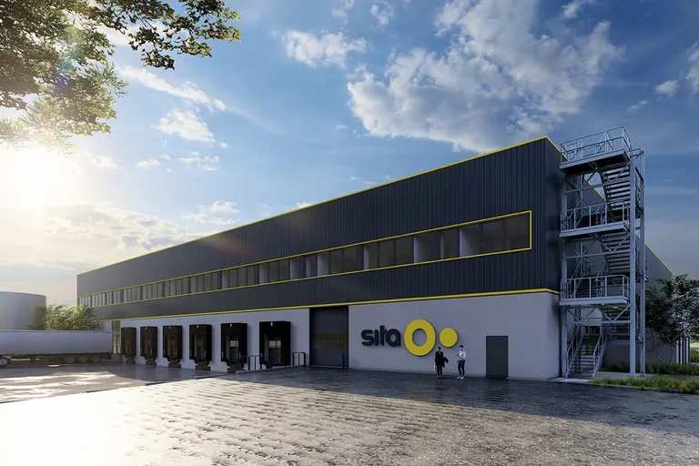 Mit 7.800 m2 plus innen liegendem 800 m2 Bürokomplex wird der Neubau Ferdinand-Braun-Str. 5 größer, als das Sita Mutterhaus an der Ferdinand-Braun-Str. 1.