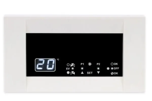 Kaminofenregler mit digitaler Anzeige