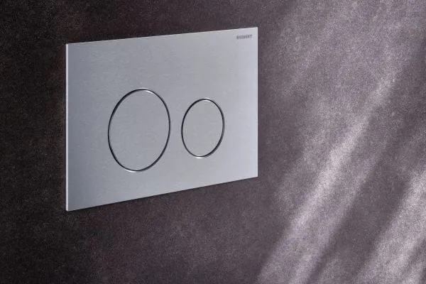 Mit ihrem minimalistischen Design und den hochwertigen Materialien ist die Sigma40 von Geberit eine attraktive Option für hohe Ansprüchen an Design und Funktion.