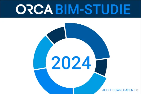 Die Ergebnisse der vierten Orca BIM-Studie wurden in einem Whitepaper zusammengefasst, das kostenfrei heruntergeladen werden kann.