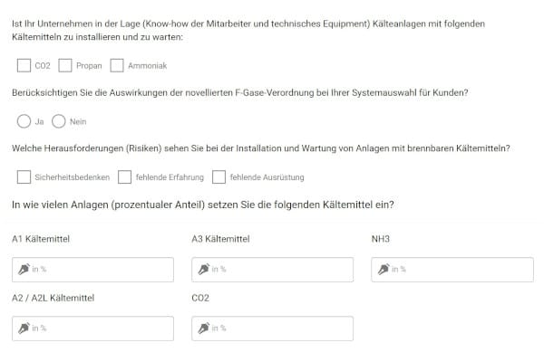 Die Teilnahme an der Kälte-Klima-Konjunkturumfrage des VDKF dauert online nur wenige Minuten.