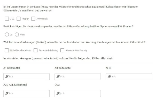 Die Teilnahme an der K&auml;lte-Klima-Konjunkturumfrage des VDKF dauert online nur wenige Minuten.