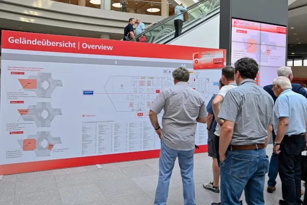 Der begleitende Brandschutzkongress und die Kompakt-Seminare finden im NCC Ost statt.