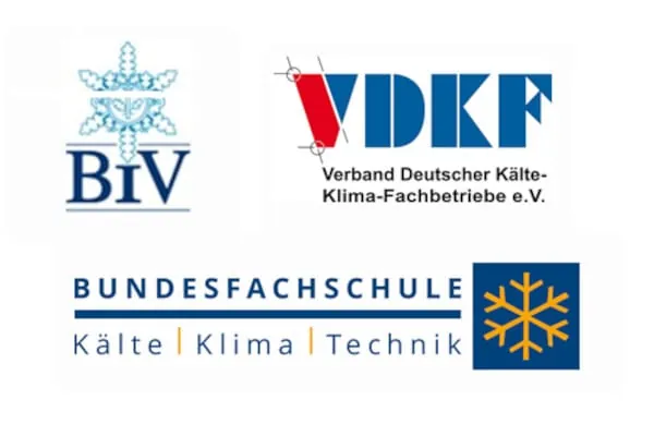 BIV, BFS und VDKF kritisieren die von der Privatwirtschaft angebotenen Zertifizierungskurse, in denen die nach F-Gase-Verordnung bzw. Chemikalien-Klimaschutzverordnung geforderten Personen-Zertifikate für den Umgang mit Kältemitteln im Schnellverfahren erlangt werden können.