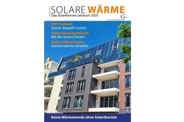 Solarthermie-Jahrbuch 2025: Heizen, Wohnen, Produzieren