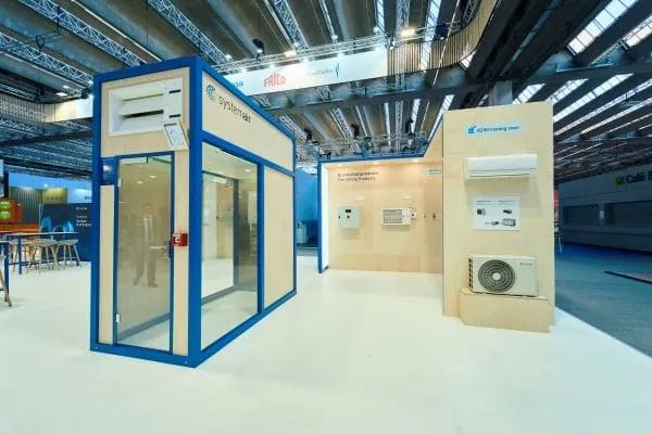 Brandschutz live: Rauchschutzdruckanlage in Aktion