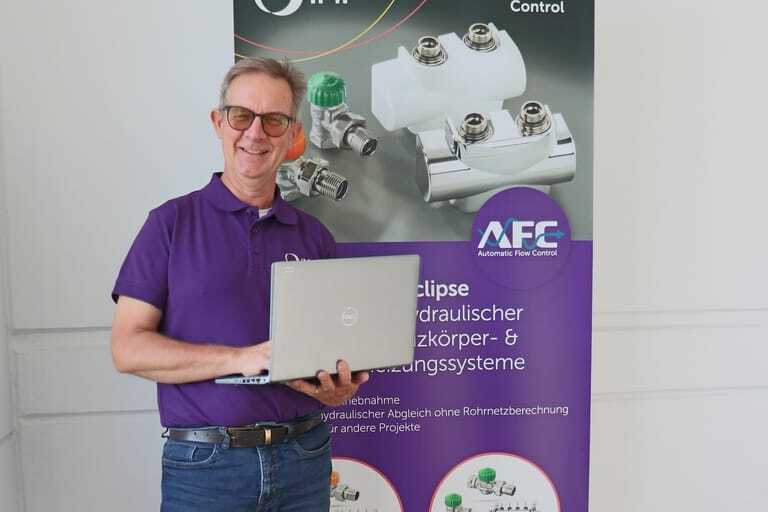 Hydraulischer Abgleich: Rüdiger Werthschulte, Trainer bei IMI Hydronic Engineering Deutschland GmbH, führt als Referent durch das Webinar.