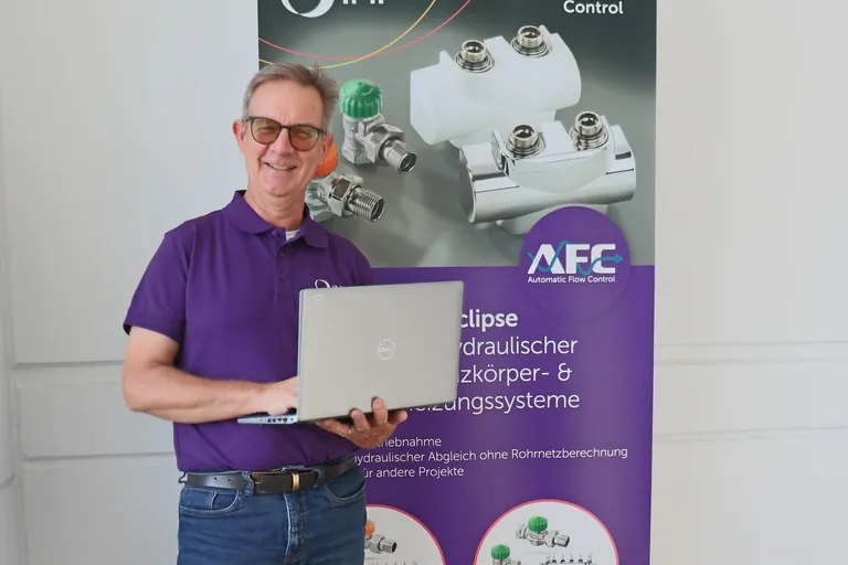 Hydraulischer Abgleich: Rüdiger Werthschulte, Trainer bei IMI Hydronic Engineering Deutschland GmbH, führt als Referent durch das Webinar.