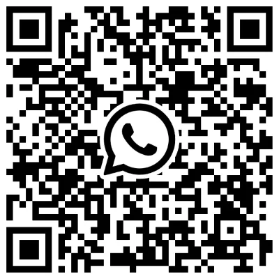 Schnelle Hilfe garantiert: einfach den QR-Code scannen oder &uuml;ber den WhatsApp-Me Link dem Hansa-Technik-Kanal beitreten.