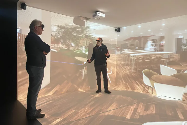 Smart Cave zeigt auf der Heikom, wie sich Gebäude und Gebäudetechnik digital veranschaulichen und präsentieren lassen.