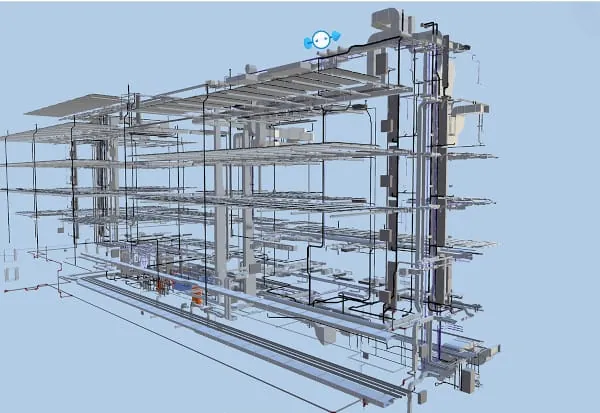 Dies gelang dank integraler, cloudbasierter BIM-Kommunikation, die Planung,Ausf&uuml;hrung und Betrieb nahtlos verbindet.