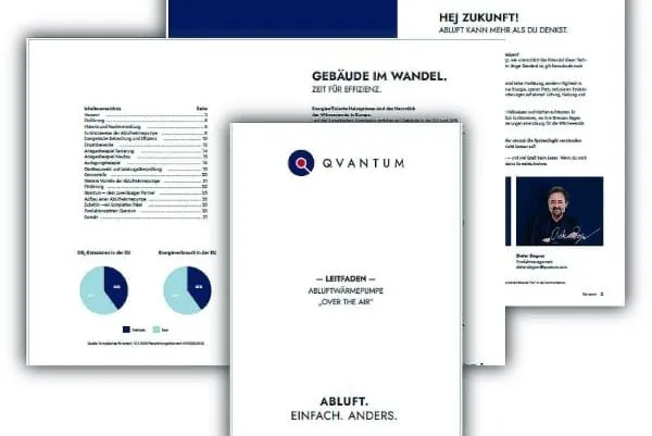 Leitfaden Abluftwärmepumpe von Qvantum klärt auf