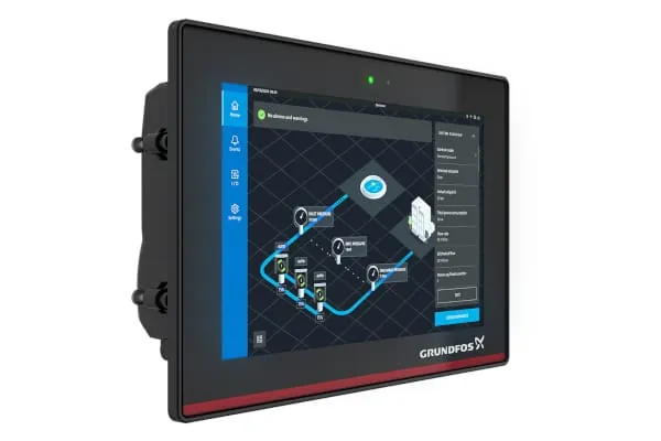 Die Mehrpumpen-Steuerung Geniecon ermöglicht Software-Upgrades und die nahtlose Einbindung in Gebäudeleittechnik, SCADA-Systeme und Cloudlösungen.