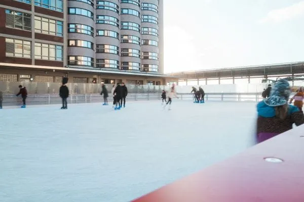 Eislaufbahn in Bremen-&Uuml;berseeinsel