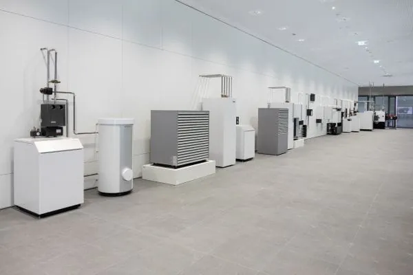 Der Praxis-Schulungsbereich mit voll funktionsfähigen Produkten.