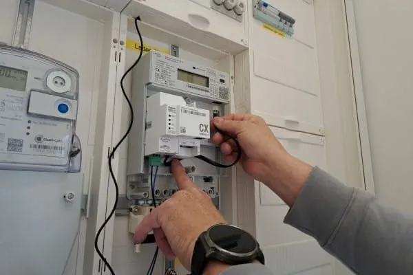Smart Meter Einbau