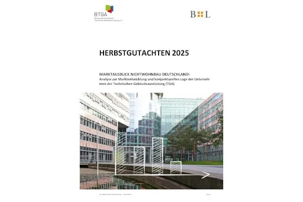 BTGA-Herbstgutachten 2025: Markterholung erst 2027