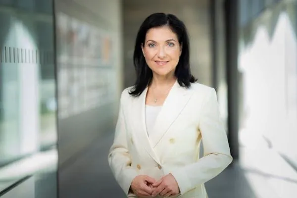 Bundeswirtschaftsministerin im guten Licht