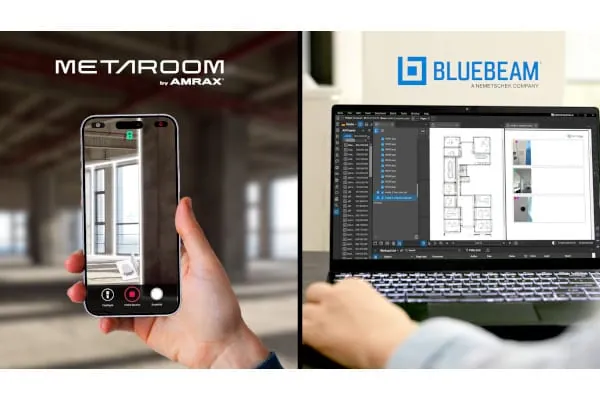 Die Integration von Metaroom in die Software-L&ouml;sungen von BlueBeam bietet einen schnellen Zugriff auf scanbasierte Grundrisse, sodass diese direkt in PDF-Workflows eingebunden werden k&ouml;nnen.