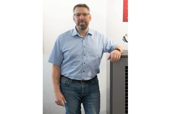 Dimplex-Datenmanager Nicolas Ostbomk.
