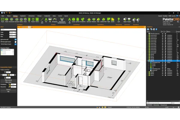 Mit AI Floor Plan entsteht in k&uuml;rzester Zeit aus einem Grundriss ein 3D-Modell.