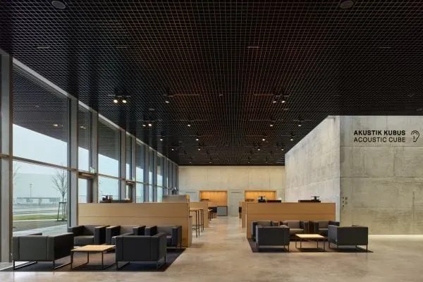 Der Geberit Campus in Pfullendorf fungiert als Schulungszentrum, Ausstellungsort und Markenraum zugleich