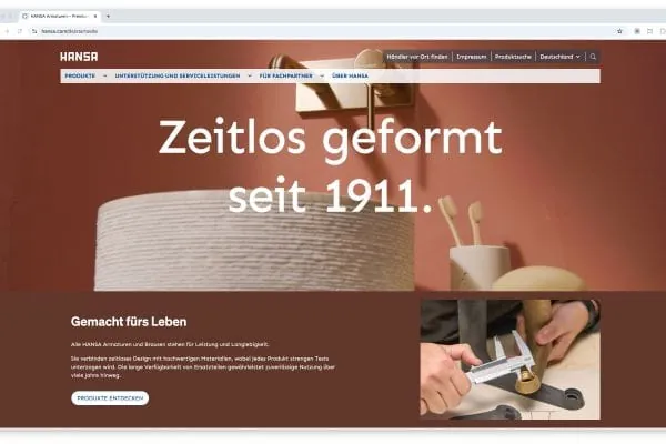 Die neue Website unterstützt Fachhandwerker und Planer gezielt im Arbeitsalltag.