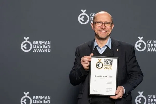 Innovation in energieeffizienter Pumpentechnologie erhielt Auszeichnung f&uuml;r herausragendes Produktdesign beim German Design Award 2026.