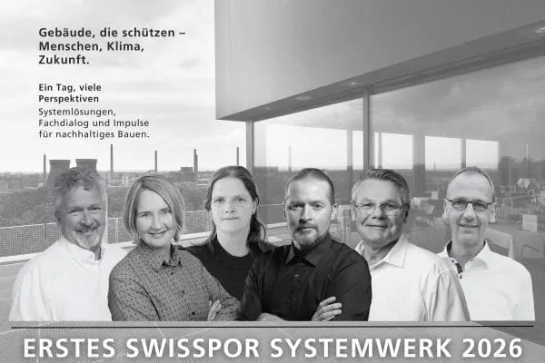 Interne und externe Fachreferenten tragen beim ersten swisspor Systemtag in Essen zu einer gelungenen inhaltlichen Mischung bei.