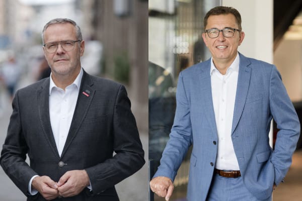 Jörg Dittrich und Michael Hilpert (v. l.).