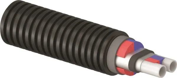 Die n&auml;chste Generation von Uponor Ecoflex VIP: hocheffiziente und flexible W&auml;rmeverteilungsrohre insbesondere f&uuml;r mittelgro&szlig;e bis gro&szlig;e Nah- und