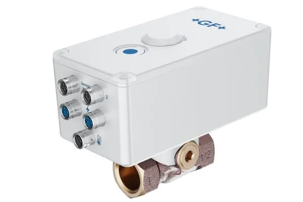 Das digitale Hycleen Balance Ventil gleicht die Warmwasserzirkulation im Geb&auml;ude pr&auml;zise und effizient aus und sorgt dadurch f&uuml;r eine gleichm&auml;&szlig;ige Warmwasserverteilung.