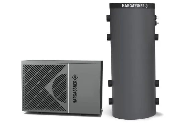 W&auml;rmepumpe AirPro und HSS600 WP Schichtspeicher